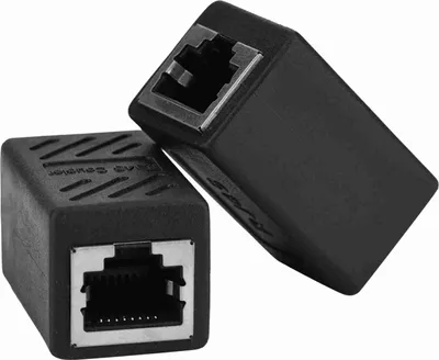 Obrázek produktu pro 2PCS RJ45 samice na samici síťového adaptéru LAN spojka ethernetového síťového prodlužovacího konektoru
