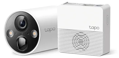 Produktbild von TP-Link Tapo C420S1, CCTV Sicherheitskamera, Innen & Außen, Kabellos, VGA, 25,4 / 3 mm (1 / 3"), 3,18 mm