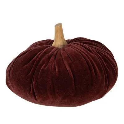 Obrázek produktu pro Clayre & Eef Dekorace Dýně Ø 25x16 cm Červený polyester