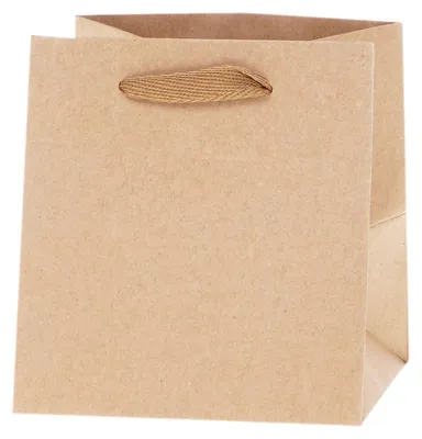 Produktbild von Robuste Papiertüten KRAFT 14x13x13 Q1