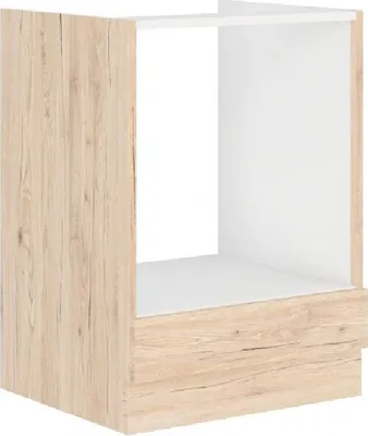 Obrázek produktu pro Sporáková skříňka BERIT - šířka 60 cm, dub bordeaux