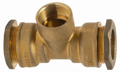 Image de Raccord té femelle d25 3/4" laiton