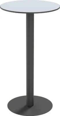 Immagine prodotto di Tavolino da bistrot Cross TRCROS60H.02 rotondo 60x110 cm grigio.