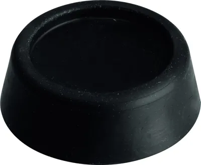 Produktbild von Hettich Waschmaschinenuntersetzer Kunststoff Ø 45 mm schwarz - 4 Stück