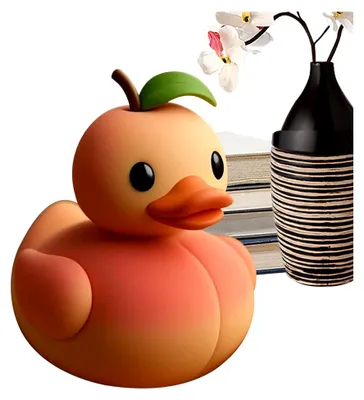 Produktbild von Entenfigur aus Resin, kreative Tierdekoration für Wohn- und Schlafzimmer