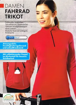Produktbild von Damen Fahrrad Trikot 30684 S 36/38