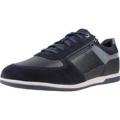 Produktbild von GEOX Sneaker RENAN, Rauleder, Blau, Herren