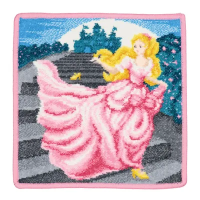 Produktbild von Seiftuch 25x25cm Aschenputtel himbeere