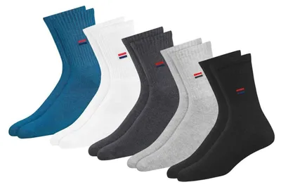 Obrázok produktu pre Pätinové ponožky, 5 párov, bavlna, viacfarebné, veľkosť EU 43-46