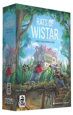 Rats of Wistar - Flucht aus dem Labor, Strategiespiel, 1-4 Spieler