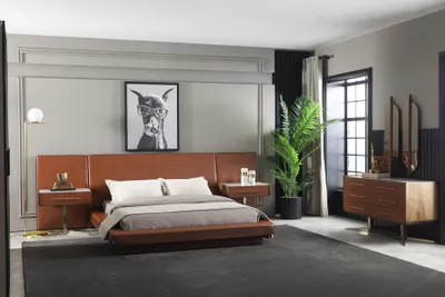 Immagine prodotto di Credenza Cassettiera di design con piedini dorati Cassettiera mobile
