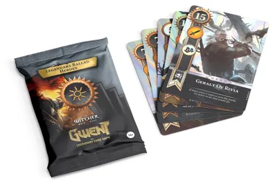 Immagine prodotto di Eroi della Ballata Leggendaria di Gwent – Set 10 Carte Foil Ufficiali
