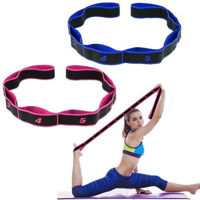 Produktbild von Fitness-Bänder - Set aus 2 - Elastische Yoga-Ausrüstung