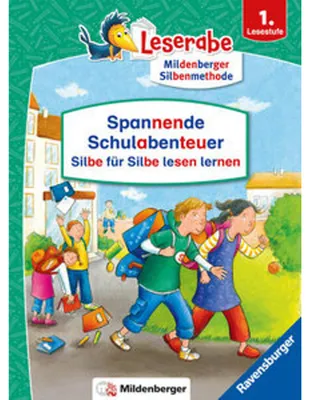 Zdjęcie produktu dla Leserabe Sonderausgaben - Spannende Schulabenteuer - Silbe für Silbe lesen lernen