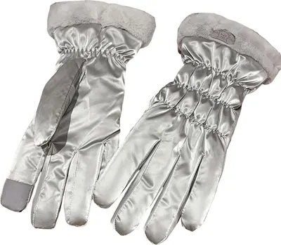 Produktbild von Winterliche Touchscreen-Fahrradhandschuhe für Damen, dicke, winddichte Ski- und Schneehandschuhe mit Fellfutter, warme Handschuhe für kaltes Wetter, Outdoor-Radfahren und Laufen