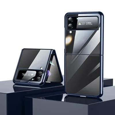 Image de Coque de protection transparente SULADA Shockproof pour Samsung Galaxy Z Flip4