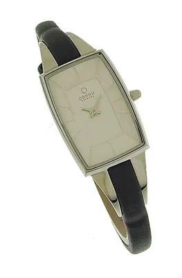 Produktbild von Obaku Damenuhr mit Echtlederarmband