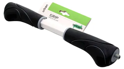 Obrázok produktu pre Widk Urban -Hybridný nastaviteľný grip na bicykel - 120 mm - čierny