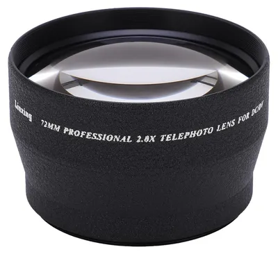 Obrázok produktu pre Teleobjektív 72 mm 2x zväčšenie - hliníková zliatina - kompatibilný s 72 mm objektívmi