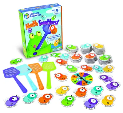 Obrázek produktu pro Learning Resources Mathswatters Addition & Subtraction Game, 5 rok/roky, Vícebarevný