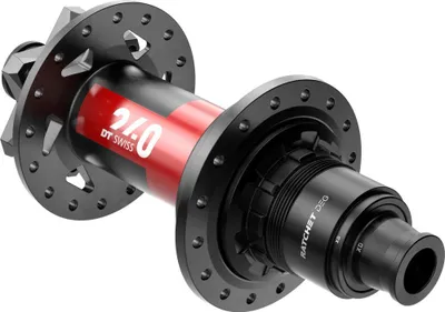 Produktbild von DT Swiss Nabe MTB HR 240 DEG Classic 32 Loch Schwarz - maximale Kraftübertrag...
