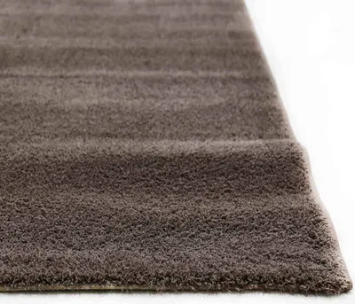 Produktbild von Teppich Wohnzimmer in L.Braun Flauschig Microfaser Dicht gewebt-Weich, Maße:200x290 cm