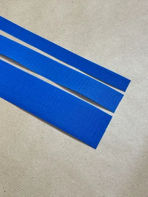 Produktbild von Klett Hakenband blau 20 mm, 25 m