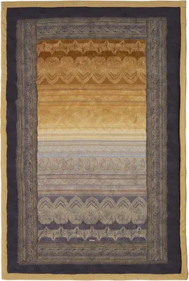 Produktbild von Bassetti Baumwoll-Plaid BRUNELLESCHI Farbe GRAU 7-G6 Größe 135x190