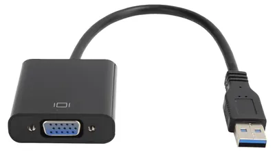 Obrázek produktu pro Adaptér USB 3.0 na VGA 1920 x 1080 Audio-video konvertor 5,0 Gbit/s pro Windows 7/8/10