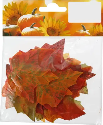 Produktbild von Deko Herbstblätter aus Kunststoff 5,5-7 cm