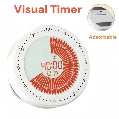 Produktbild von 3-in-1 Digital-Timer mit Countdown, Pomodoro-Funktion und Alarm, LED-Display – für Schule und Lernen