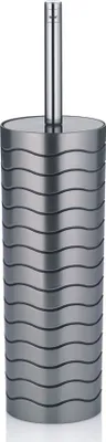 Produktbild von Kela Wc-Garnitur Muna Kunststoff anthrazit Metallic 37cmh 9,5cmØ, 22833