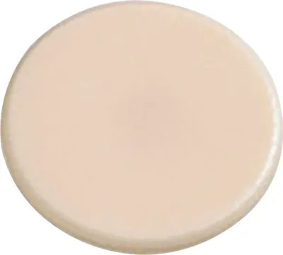 Produktbild von HETTICH RASTEX 15 Abdeckkappe ohne Abdeckrand, Kunststoff beige