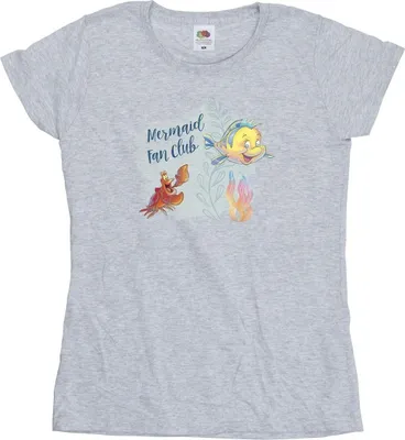 Produktbild von Disney - "The Little Mermaid Club" T-Shirt für Damen BI26354 (XL) (Grau)