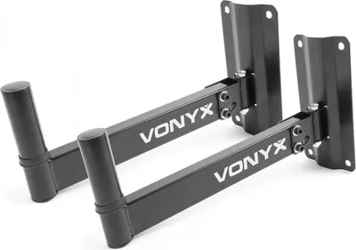 Produktbild von Vonyx WMS-02, Wand, 25 kg, Schwarz, 23 cm, 395 mm, 115 mm