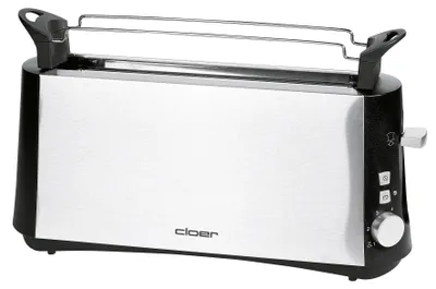 Immagine prodotto di CLOER Tostapane 3810 2 fette 880Watt acciaio inox/nero