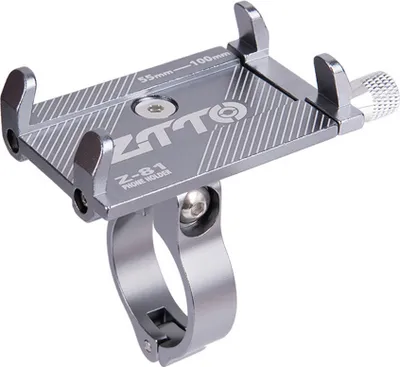 Zdjęcie produktu dla Uchwyt na telefon komórkowy Nawigacja rowerowa Stały uchwyt na kierownicę Moto Aluminiowy bagażnik rowerowy