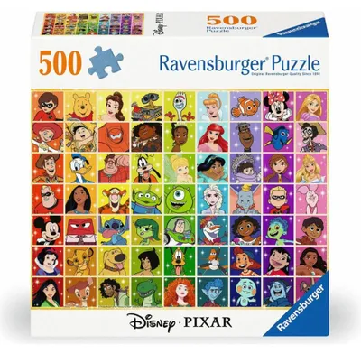 Produktbild von RAVENSBURGER Puzzle Disney: Charaktere 500 Punkte