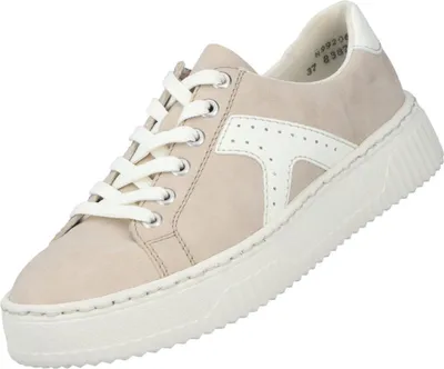 Immagine prodotto di Sneaker con plateau da donna Rieker beige