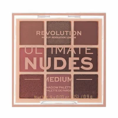 Produktbild von Revolution Makeup Revolution Ultimate Nudes Shadow Palette Medium