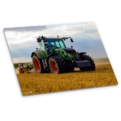 Produktbild von itenga Deluxe Schreibtischunterlage Traktor auf dem Feld 50x40cm rutschfest