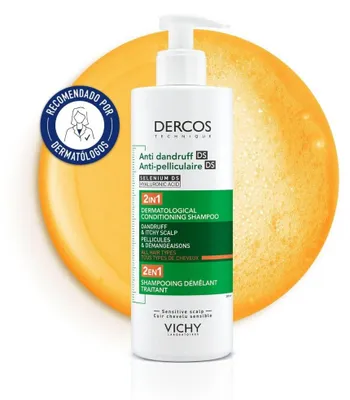 Produktbild von Dercos Anti-Schuppen Shampoo 2in1 Anti-Schuppen Shampoo 390ml