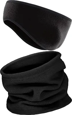 Produktbild von Winter-Ohrenwärmer, Stirnband und Fleece-Halsmanschette zum Skifahren