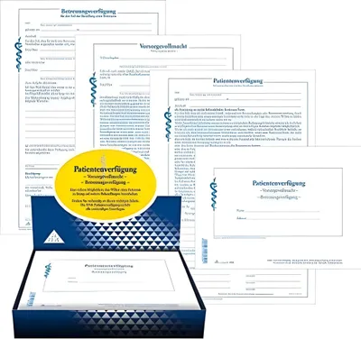 Produktbild von Vordruck Patientenverfügung 10+1ST RNK 2895AV