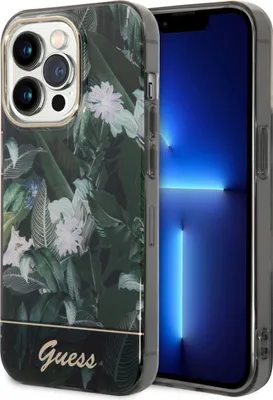 Produktbild von Guess Guhcp14Lhgjgha Iphone 14 Pro 6.1 Grün/Grün Hardcase Dschungel Kollektion