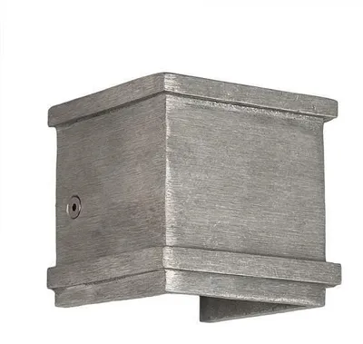 Productafbeelding van Aluminium wandspot Borgo