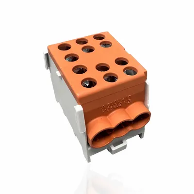 Produktbild von SD ProfiLine Abzweigklemme HLAK 35-1/4 M2 braun, 1 Stück