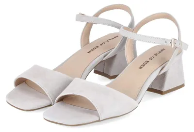 Produktbild von Apple of Eden Damen Sandaletten FLORE Grau Rauleder Größe: 38