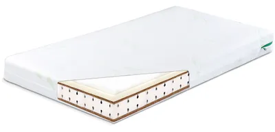 Produktbild von SENSILLO Matratze 70x140 Kindermatratze Thermoelastischer Schaumstoff - Kokosnuss Kinderbett