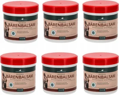 Produktbild von 6x250 ml Herbamedicus Bärenbalsam Hautcreme